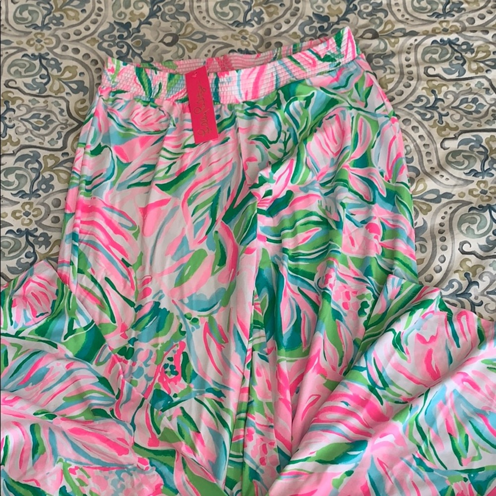 Lily pulitzer palazzo pants size medium